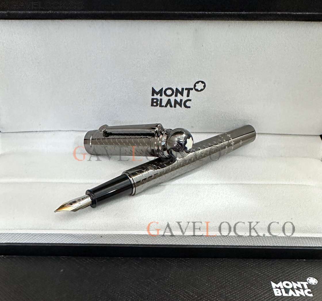 Copy Montblanc Joseph II. Limited Edition Dark Gray Barrel Fountain Pen